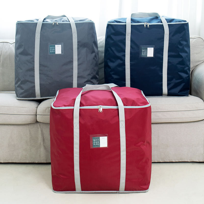 Large-Capacity Portable Moving Packing Bag, Oxford Cloth Storage Bag for Quilts, Clothes, Wardrobe, and Luggage Organization - image 1