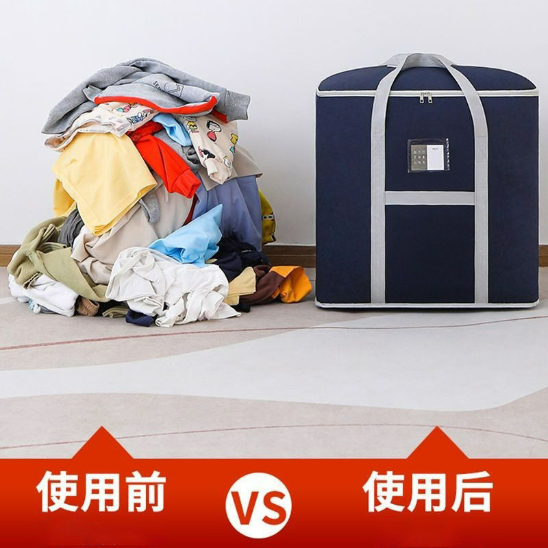 Large-Capacity Portable Moving Packing Bag, Oxford Cloth Storage Bag for Quilts, Clothes, Wardrobe, and Luggage Organization - image 4