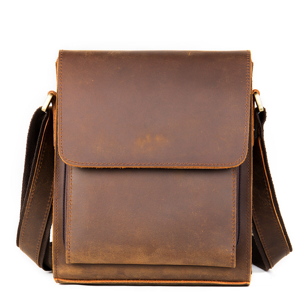 Leather Travel Crossbody Bag