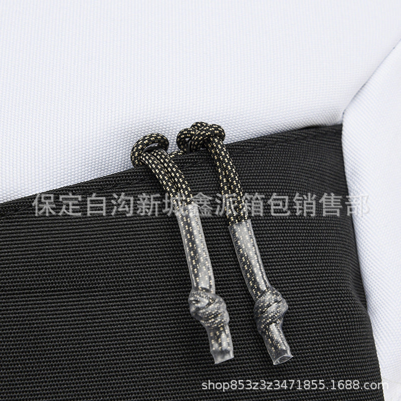 Trendy large capacity air cushion backpack travel backpack cross-border trendy student backpack schoolbag number 5837 - image 4