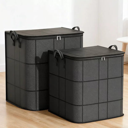 Travel Bag folding large capacity clothes pants short-distance luggage bag portable trolley simple waterproof dustproof storage bag - image 2