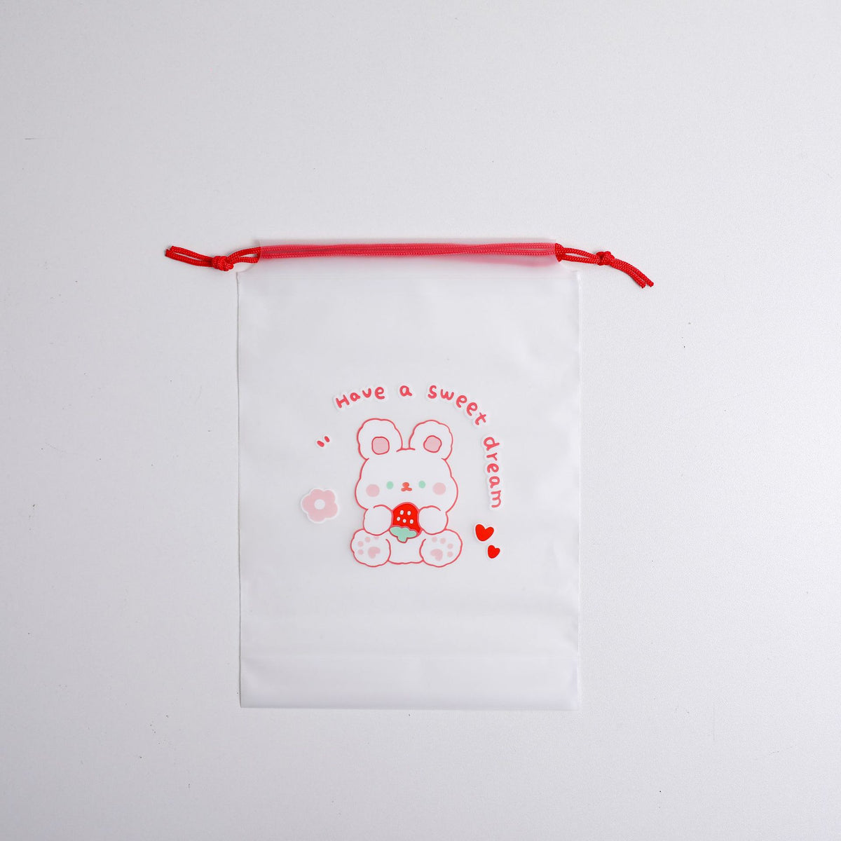 Cartoon Drawstring Pouch for Underwear and Socks, Thickened Travel Storage Drawstring Bag, Waterproof Frosted Bag, Cute Clothing Storage - image 5