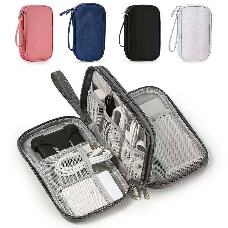 Cross-Border Data Cable Storage Bag Digital Bag Travel Storage Bag Charger Mobile Phone U Disk Multi-Function Storage Bag - image 4