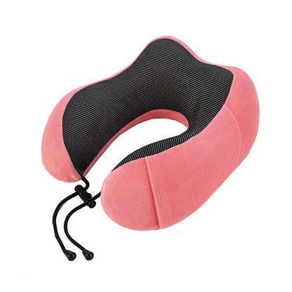 Wholesale U-Shaped Pillow Memory Foam U-Shaped Neck Pillow with Logo Storage Travel Portable Cross-Border Neck Pillow Neck Support Pillow U-Shaped Pillow - image 5