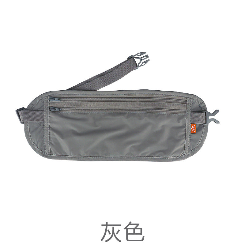 Close-Fitting Anti-Theft Document Bag, Overseas Travel Wallet, Passport Bag, Card Bag, Thin Mobile Phone Waist Bag, Travel Anti-Theft Bag - image 5