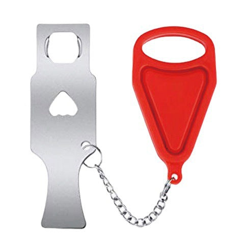 Cross-border portable door lock cross-border travel door lock anti-theft door lock safety buckle door blocker in stock lock - image 4