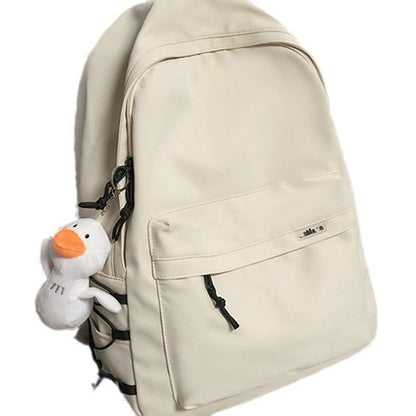 Backpack men's simple large capacity travel backpack women's casual Japanese junior high school student schoolbag men - image 5