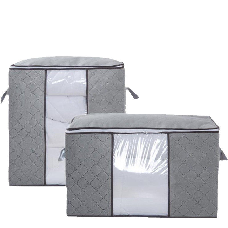 Factory Direct Sales Extra-Large Quilt Storage Bag, Thickened Non-Woven Fabric Clothing and Quilt Organizing Packing Bag, Household Storage Bag - image 5