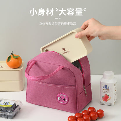 Factory wholesale thermal insulation bag waterproof fresh aluminum foil lunch box bag work Portable Primary School student lunch bag travel ice bag - image 4