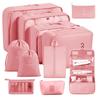 Cross-border Travel Storage Bag Eight-piece Set Business Travel Storage Bag Large Capacity Storage Bag Waterproof Travel Storage Bag - image 3