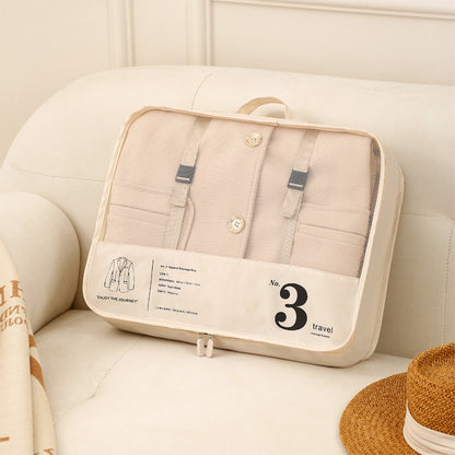 new travel storage bag travel luggage clothing shoes organizing storage bag suit waterproof seven-piece set - image 3