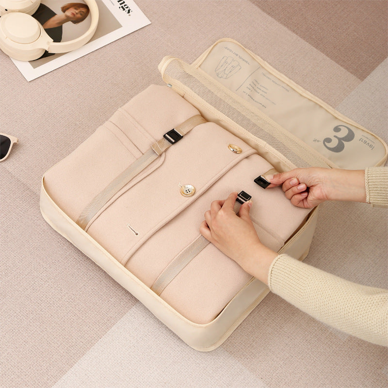 new travel storage bag travel luggage clothing shoes organizing storage bag suit waterproof seven-piece set - image 4