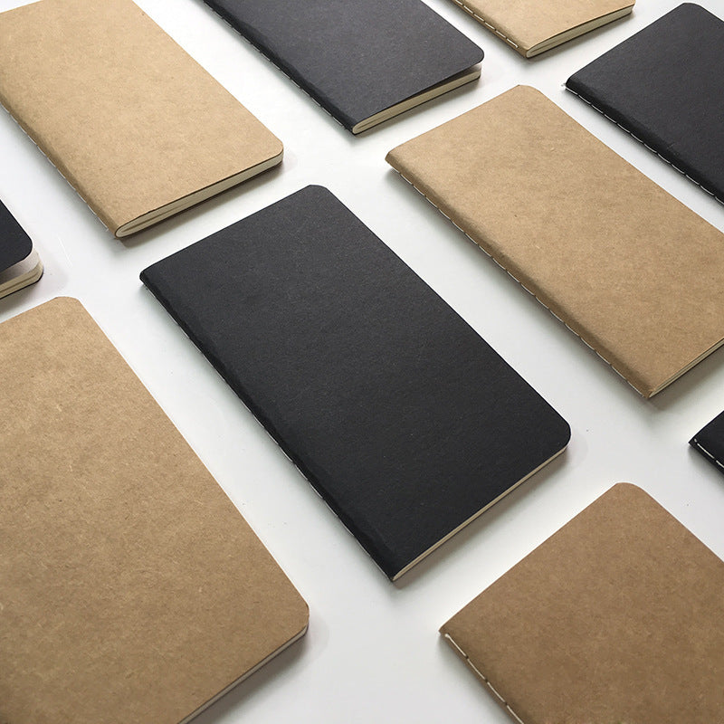 Brown Packing Paper Book, Customized Long Notepad, Small Portable Book, Creative Planner, Diary, Flap Pocket Pants Ledger - image 1