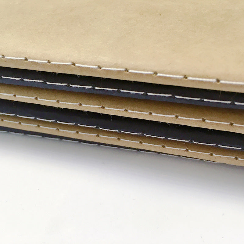 Brown Packing Paper Book, Customized Long Notepad, Small Portable Book, Creative Planner, Diary, Flap Pocket Pants Ledger - image 4