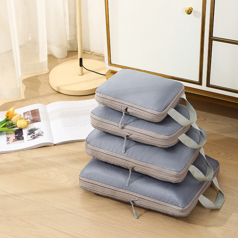 Amazon New Travel Storage Bag Set Luggage Organize Portable Belt Net Compressible Portable Storage Bag - image 2