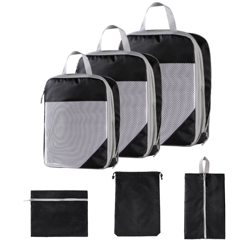 Amazon New Travel Storage Bag Set Luggage Organize Portable Belt Net Compressible Portable Storage Bag - image 4