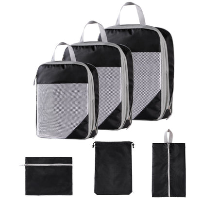 Amazon New Travel Storage Bag Set Luggage Organize Portable Belt Net Compressible Portable Storage Bag - image 4