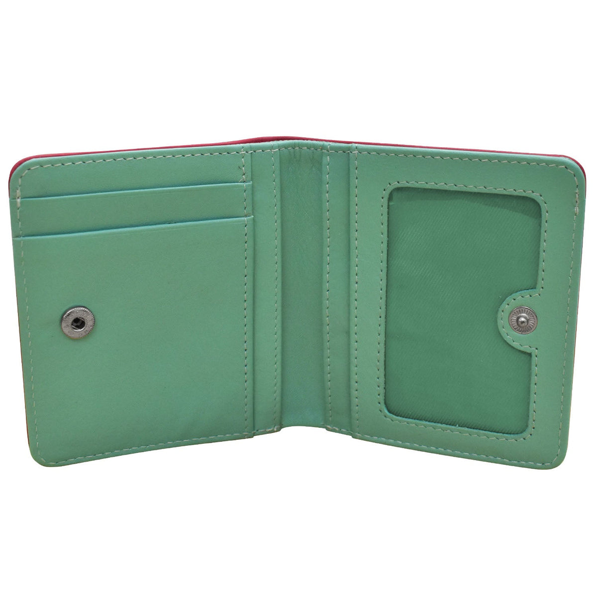 Bi-fold Mini Wallet Two Tone