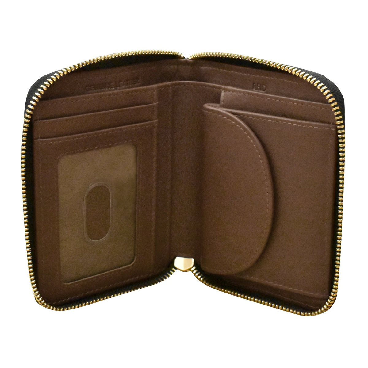 CORNER DETAIL SMALL ZIP WALLET