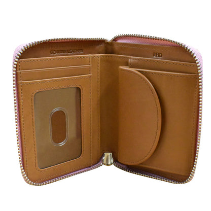 CORNER DETAIL SMALL ZIP WALLET