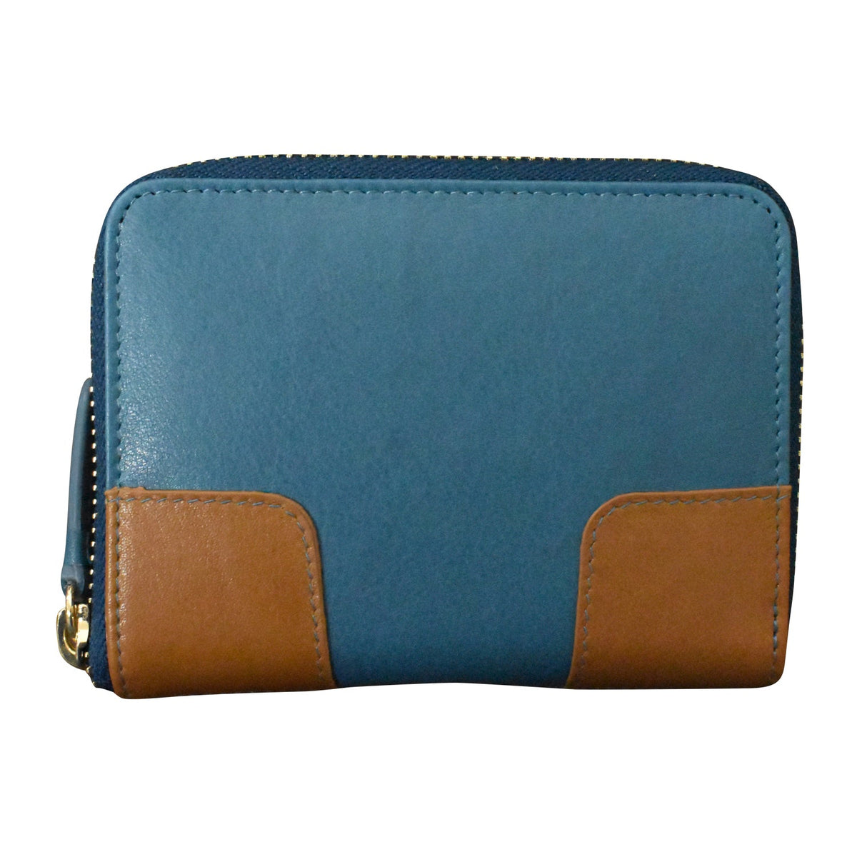 CORNER DETAIL SMALL ZIP WALLET