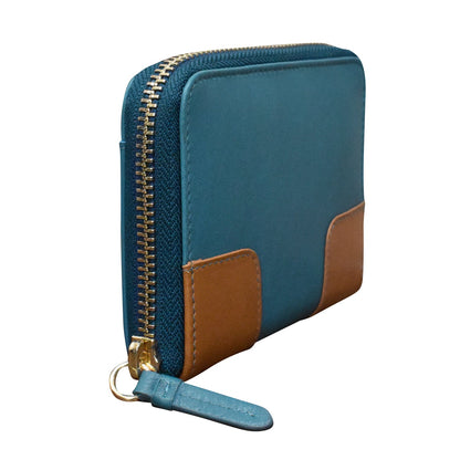 CORNER DETAIL SMALL ZIP WALLET