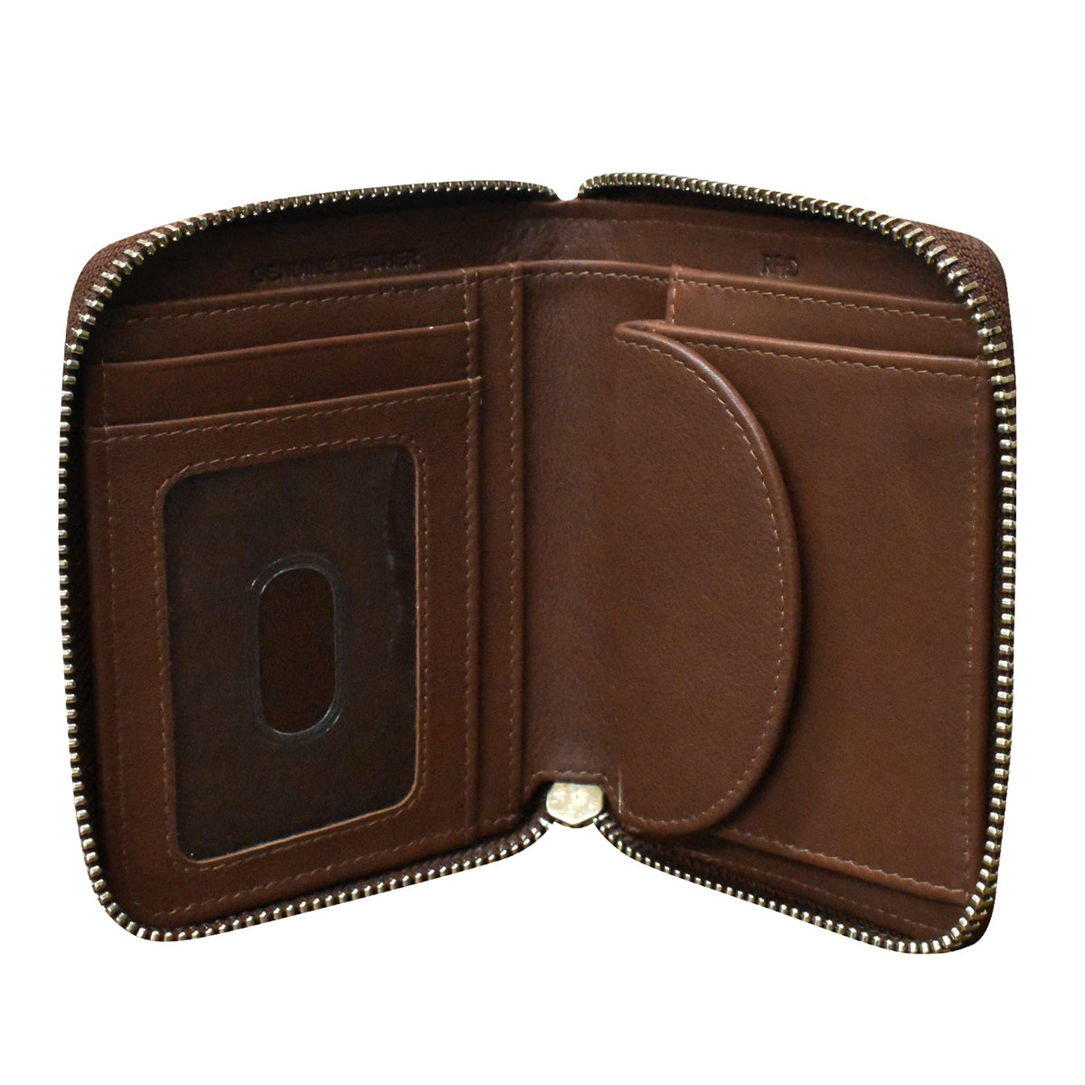 CORNER DETAIL SMALL ZIP WALLET