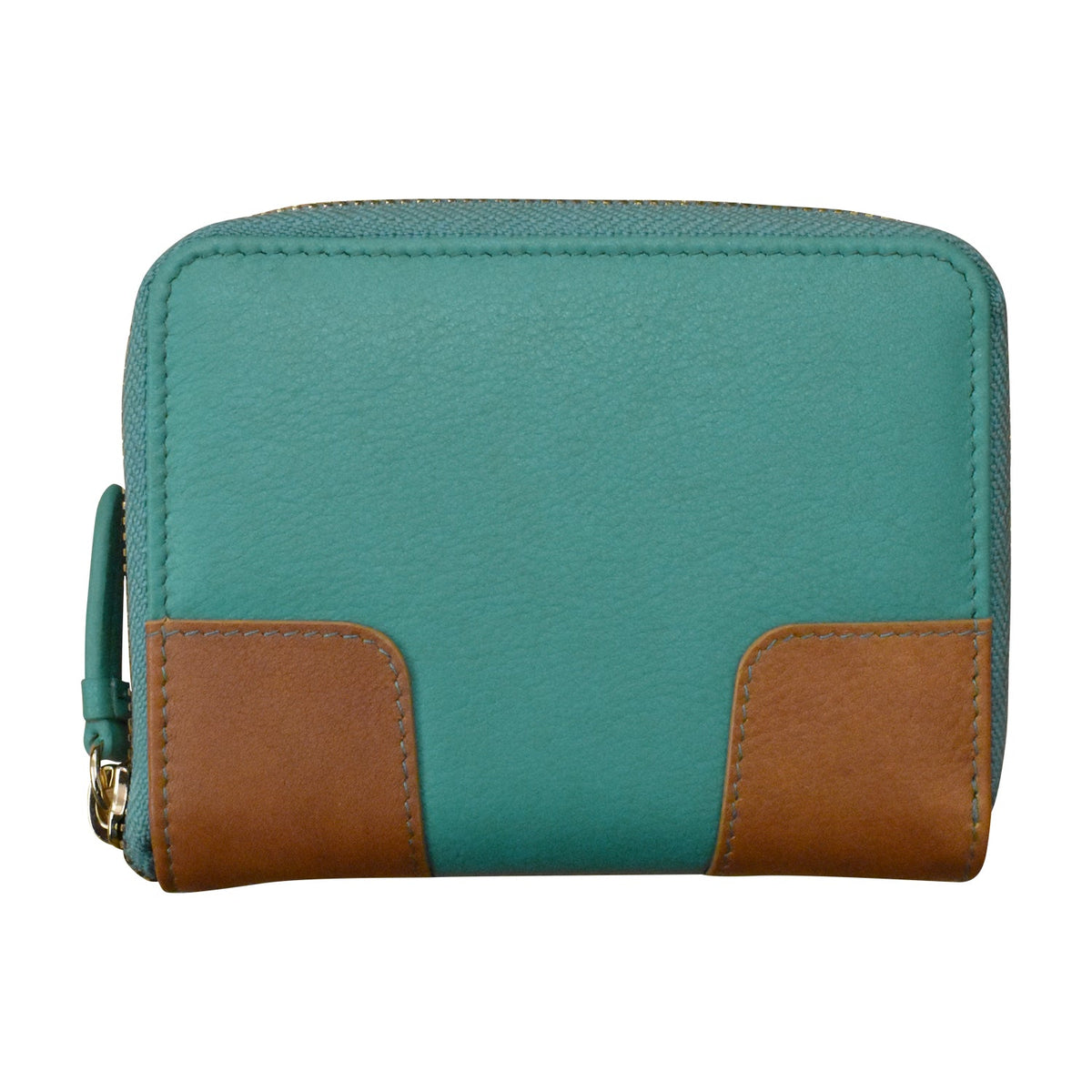 CORNER DETAIL SMALL ZIP WALLET