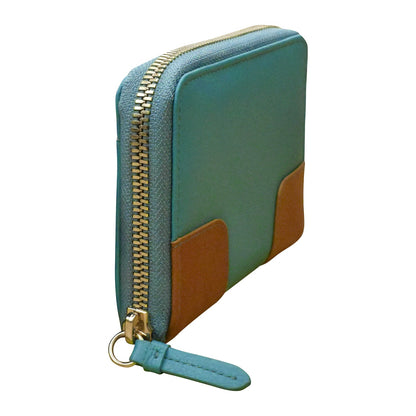 CORNER DETAIL SMALL ZIP WALLET