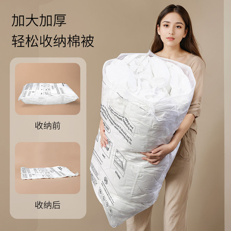 Cross-border vacuum compression bag clothing quilt special storage bag air pumping clothes quilt finishing bag in stock wholesale - image 2