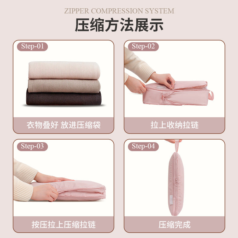 Baicaoyuan Travel Storage Bag Underwear Clothes Storage Bag Suitcase Organize and Sub-pack Bag Travel Portable - image 4