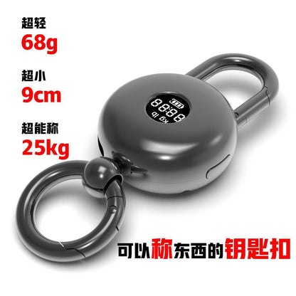 Keychain Electronic Scale Luggage Scale Keychain Grocery Shopping Portable Scale Portable Electronic Scale - image 1