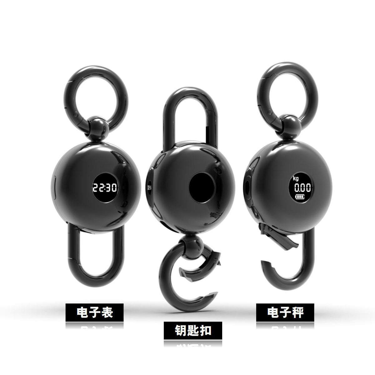 Keychain Electronic Scale Luggage Scale Keychain Grocery Shopping Portable Scale Portable Electronic Scale - image 4
