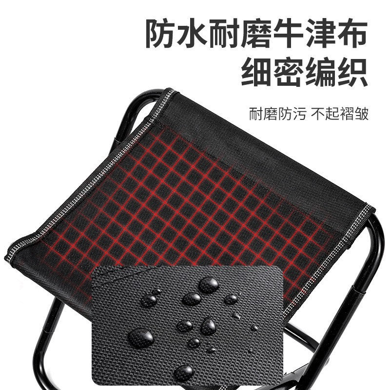 Wholesale Folding Stool Bold Portable Folding Thickened Fishing Small Stool Stool Travel Camping Mazar Small Bench - image 3