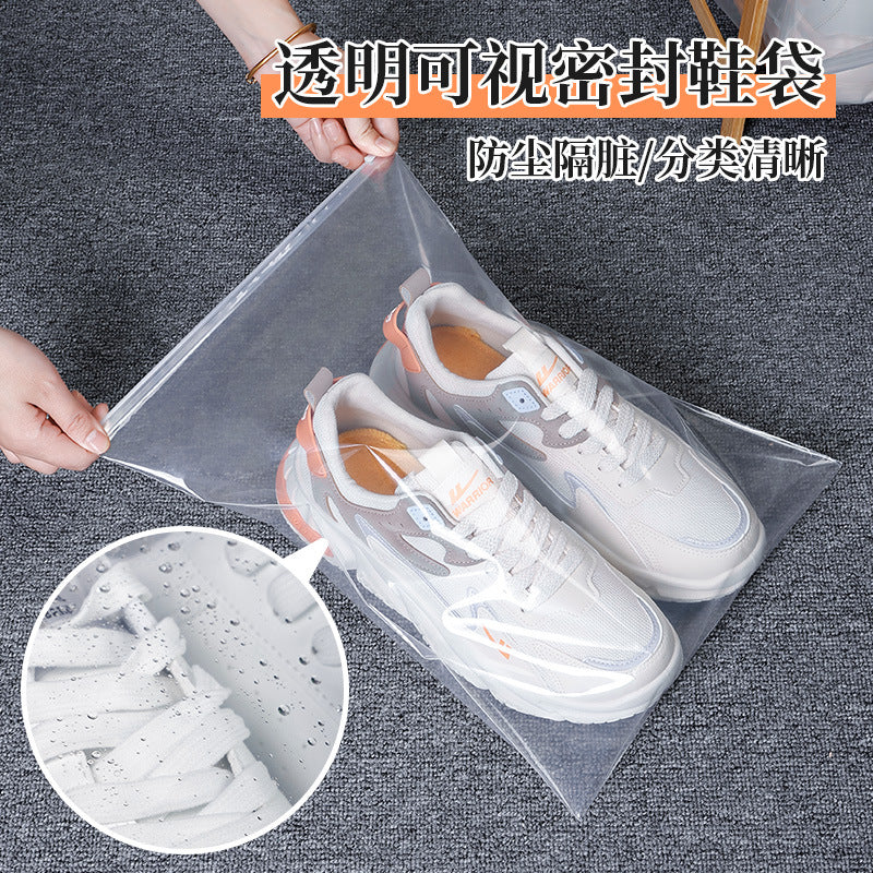 Shoes Bag Shoes Storage Bag Travel Luggage Shoes Dustproof Bag Moisture-proof Artifact Portable Transparent Sealed Bag Shoe Cover - image 1