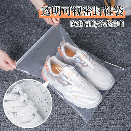 Shoes Bag Shoes Storage Bag Travel Luggage Shoes Dustproof Bag Moisture-proof Artifact Portable Transparent Sealed Bag Shoe Cover - image 1