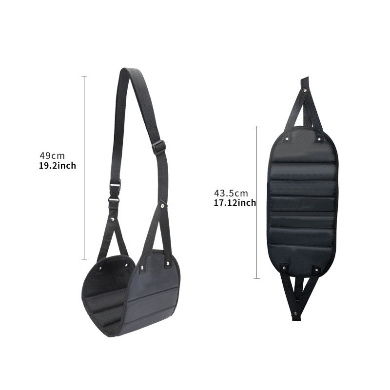 Cross-border Aircraft Foot Rest Hammock Travel Foot Rest Artifact High-speed Rail Office Lunch Break Comfortable Hanging Foot Belt Travel Portable - image 4