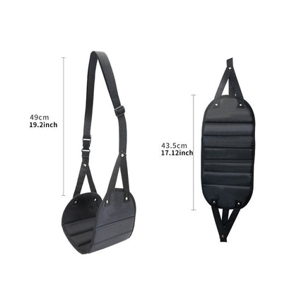 Cross-border Aircraft Foot Rest Hammock Travel Foot Rest Artifact High-speed Rail Office Lunch Break Comfortable Hanging Foot Belt Travel Portable - image 4