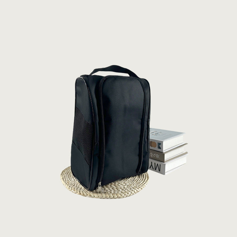Foreign Trade Cross-border Golf Shoe Bag Travel Waterproof Sports Shoe Cover Shoe Bag Mesh Breathable Football Shoes Storage - image 4