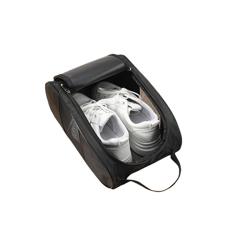 Foreign Trade Cross-border Golf Shoe Bag Travel Waterproof Sports Shoe Cover Shoe Bag Mesh Breathable Football Shoes Storage - image 5