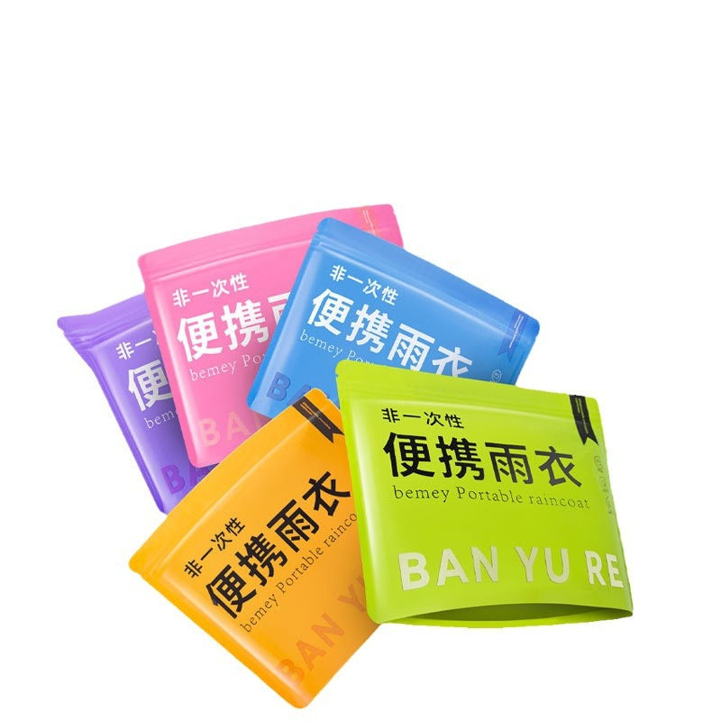 Disposable Raincoat for Adults, Thickened and Extended Length, Full-Body Storm-Proof, Suitable for Outdoor Wear, Hiking, Travel, Single-Person Waterproof Poncho - image 5