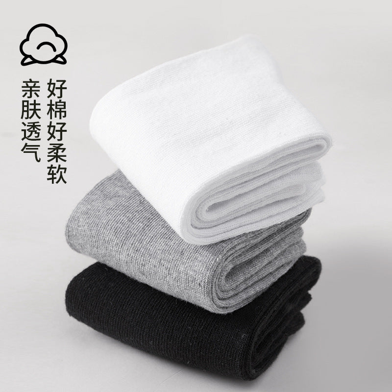 Disposable Socks Zhuji Women's Autumn Travel Mid-tube Antibacterial Women's Socks Breathable Sweat-absorbent Cotton Socks White Socks for Men - image 4