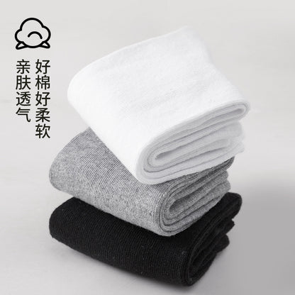 Disposable Socks Zhuji Women's Autumn Travel Mid-tube Antibacterial Women's Socks Breathable Sweat-absorbent Cotton Socks White Socks for Men - image 4