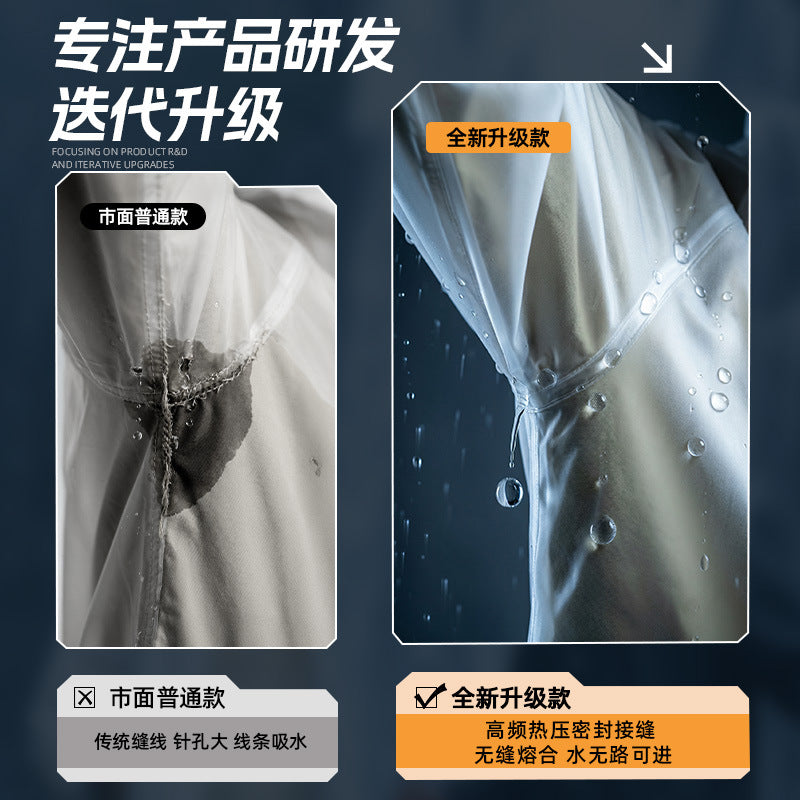 Disposable Raincoat, Thickened and Lengthened, Waterproof Cardigan, Outdoor Waterproof Poncho, Portable Raincoat for Hiking and Travel, Wholesale - image 2