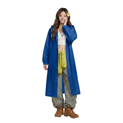 Disposable Raincoat, Thickened and Lengthened, Waterproof Cardigan, Outdoor Waterproof Poncho, Portable Raincoat for Hiking and Travel, Wholesale - image 5