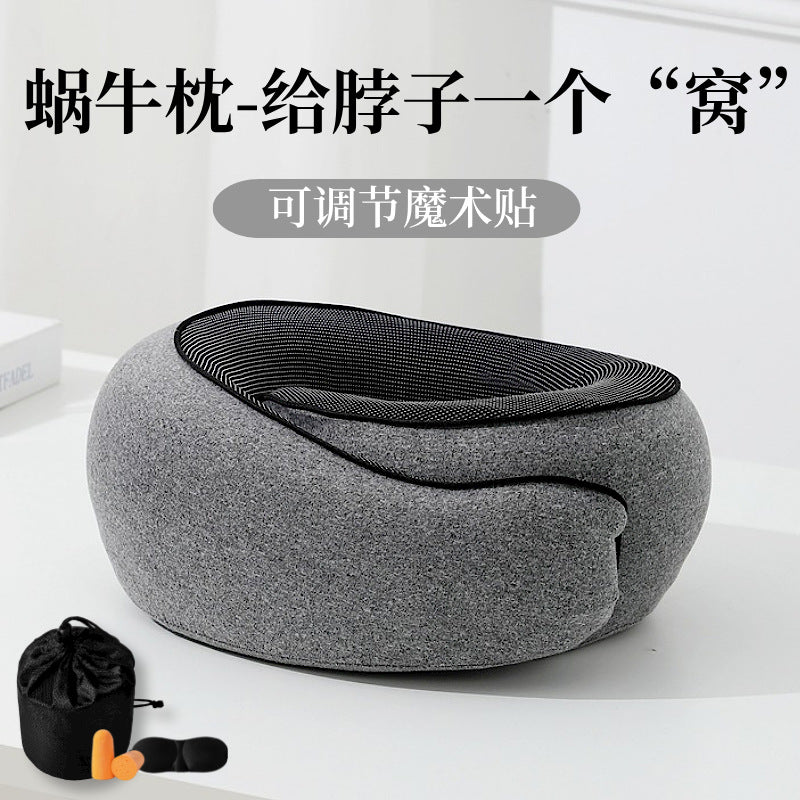Cross-Border Trade Memory Foam U-Shaped Pillow Neck Pillow Office Nap Travel Airplane Pillow Portable U-Shaped Neck Pillow - image 1