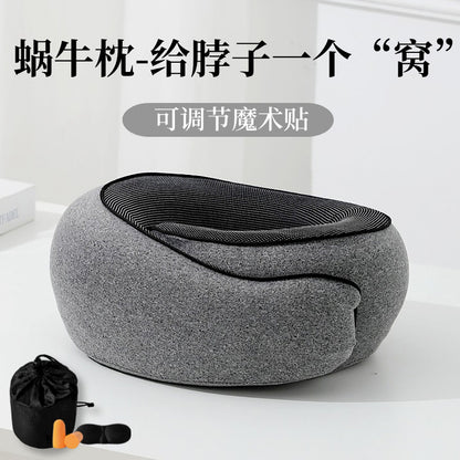 Cross-Border Trade Memory Foam U-Shaped Pillow Neck Pillow Office Nap Travel Airplane Pillow Portable U-Shaped Neck Pillow - image 1
