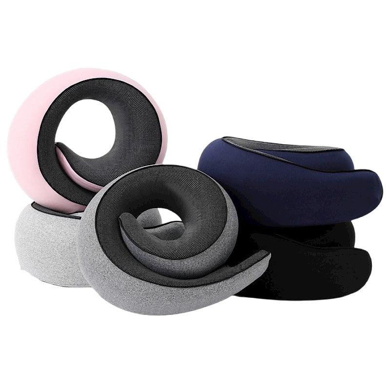 Cross-Border Trade Memory Foam U-Shaped Pillow Neck Pillow Office Nap Travel Airplane Pillow Portable U-Shaped Neck Pillow - image 5