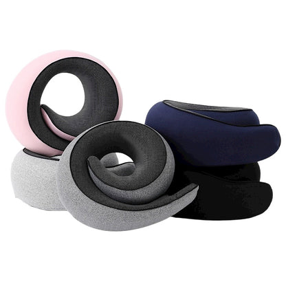 Cross-Border Trade Memory Foam U-Shaped Pillow Neck Pillow Office Nap Travel Airplane Pillow Portable U-Shaped Neck Pillow - image 5