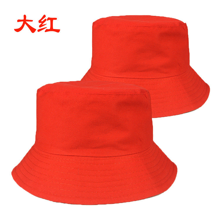 Directly from the Manufacturer, Fisherman Hats in Stock, Pure Cotton Bucket Hats, Promotional Hats, Sun Protection Fisherman Hats, Versatile for Students, Travel, and Volunteers - image 2